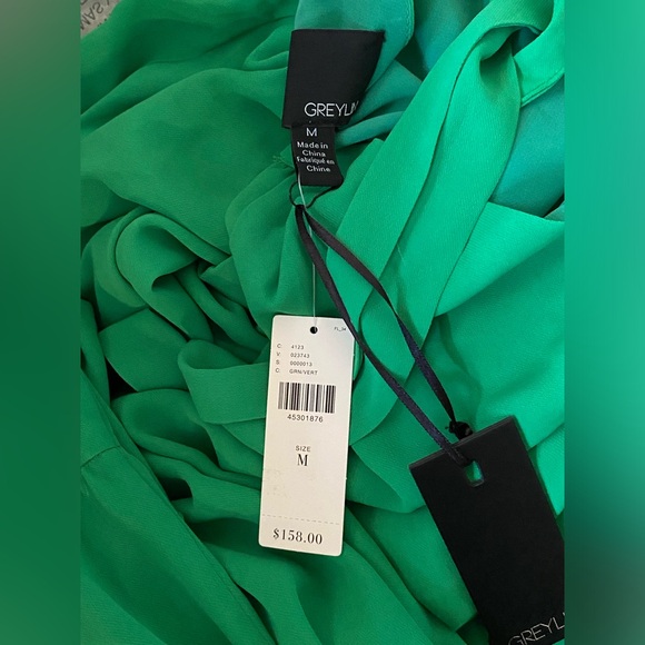 NWT NEW Anthropologie Tiered Wide-Leg Jumpsuit - Picture 6 of 6